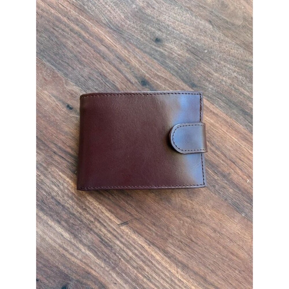 New Vintage Leather Wallet, Brown